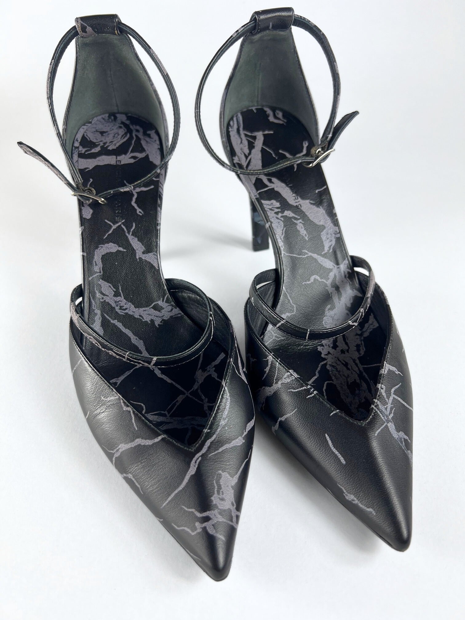 Balenciaga Printed Strap Pumps (EU 38)