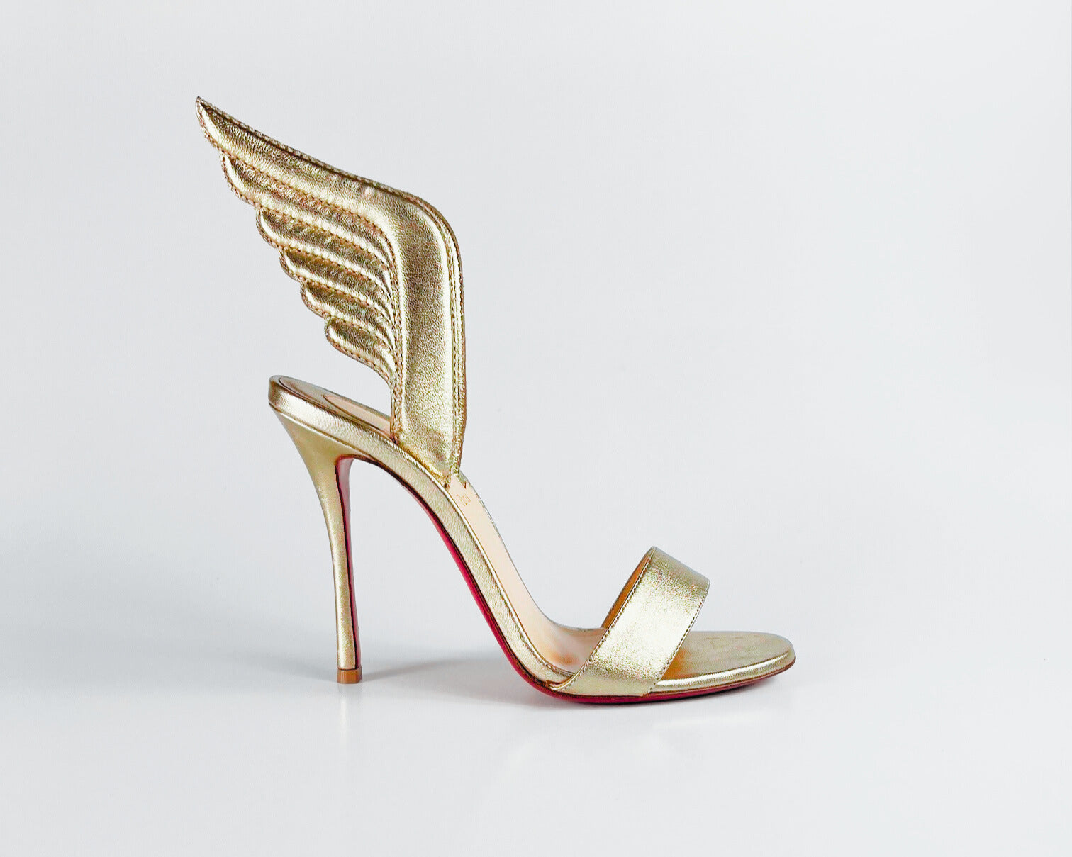 Christian Louboutin Nappa Laminata Samotresse Pumps (EU 37.5)