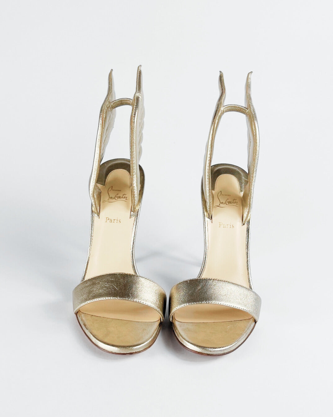 Christian Louboutin Nappa Laminata Samotresse Pumps (EU 37.5)