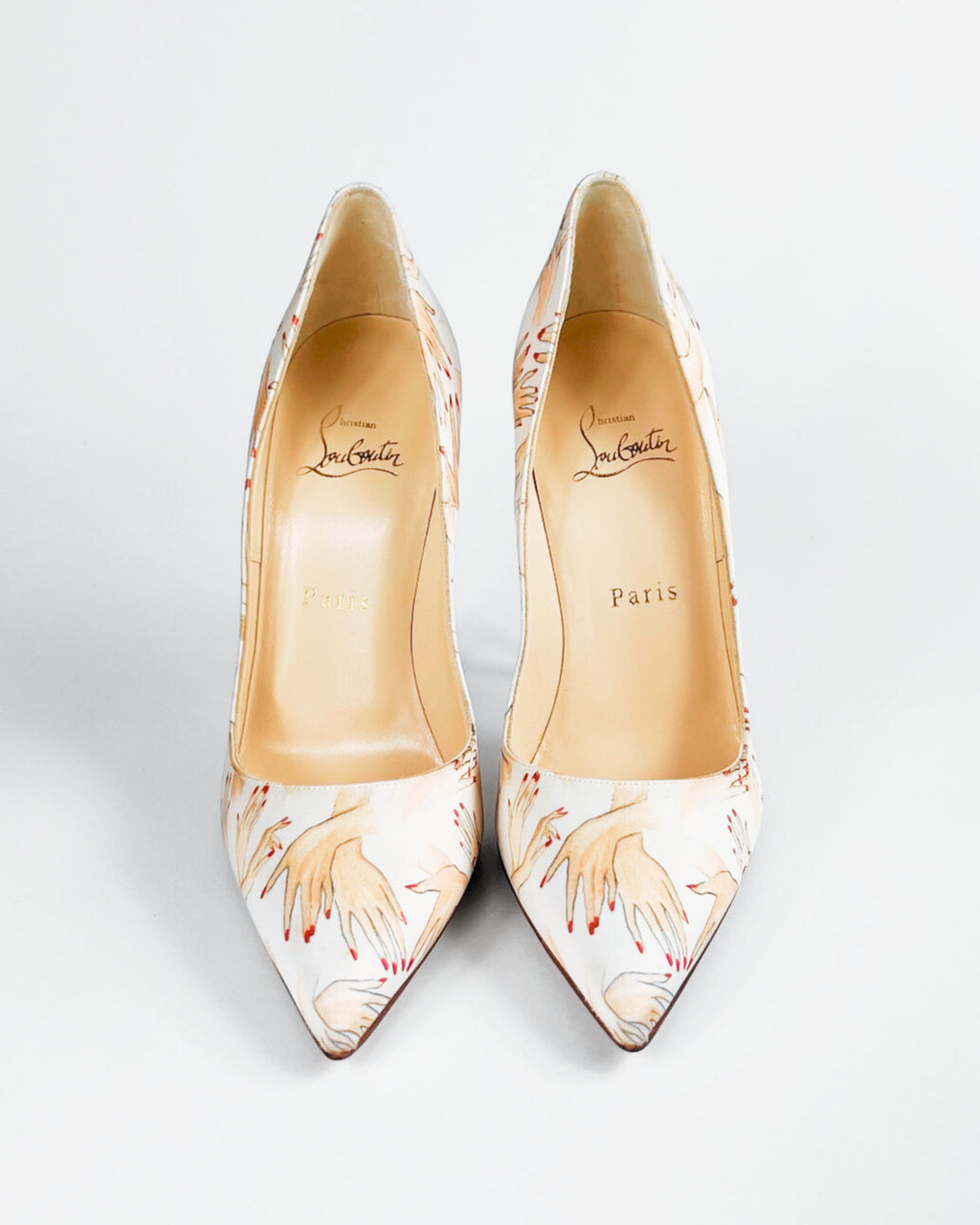 Christian Louboutin Tissu Beauty So Kate Pointed Toe Pumps (EU 38)